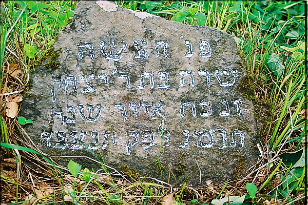 Saukenai Jewish tombstone06.jpg