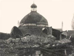 Поврежденная Джума-мечеть